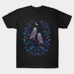 Owls in the Moonlight T-Shirt